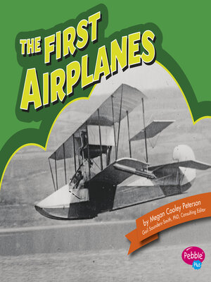 cover image of The First Airplanes